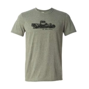 Adult Tshirt Green Ol Skool Nation